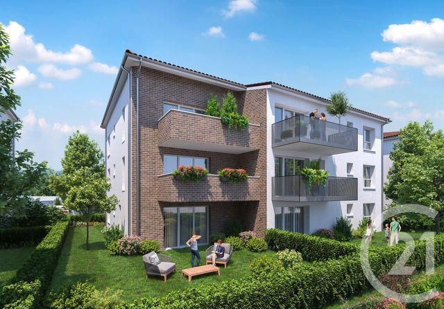 Appartement T3 à vendre - 3 pièces - 65.85 m2 - CUGNAUX - 31 - MIDI-PYRENEES - Century 21 Partenaire Immobilier